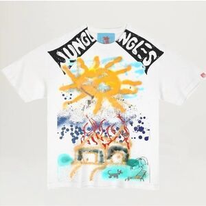 Jungle Jungles Midday Heat Short Sleeve Tee White XL NWT IN‎ PACKAGE